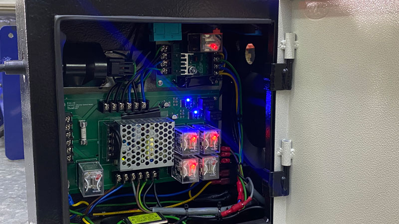 fastkoat uniburner control panel